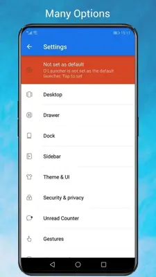 O Launcher android App screenshot 4